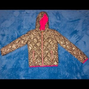 Girls Leopard Michael Kors Jacket